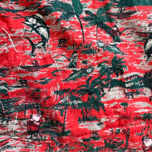 Columbia PFG Fishing Shirt Santa Vented Fishing Shirt Medium - Picture 2 of 11